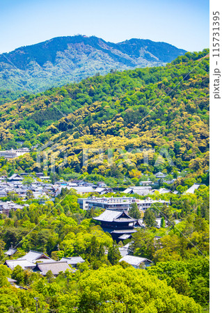【京都風景】蹴上浄水場からの遠景 115731395