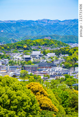 【京都風景】蹴上浄水場からの遠景 【京都風景】蹴上浄水場からの遠景 115731406