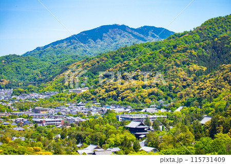 【京都風景】蹴上浄水場からの遠景 【京都風景】蹴上浄水場からの遠景 115731409