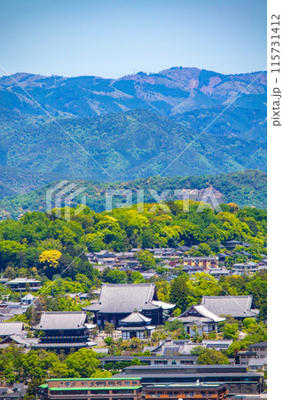 【京都風景】蹴上浄水場からの遠景 115731412