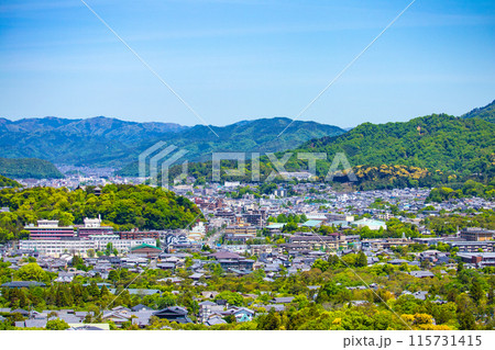 【京都風景】蹴上浄水場からの遠景 【京都風景】蹴上浄水場からの遠景 115731415