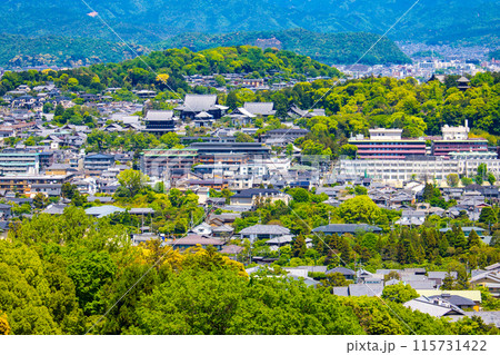 【京都風景】蹴上浄水場からの遠景 【京都風景】蹴上浄水場からの遠景 115731422