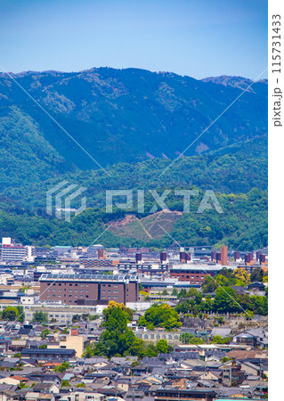 【京都風景】蹴上浄水場からの遠景 【京都風景】蹴上浄水場からの遠景 115731433
