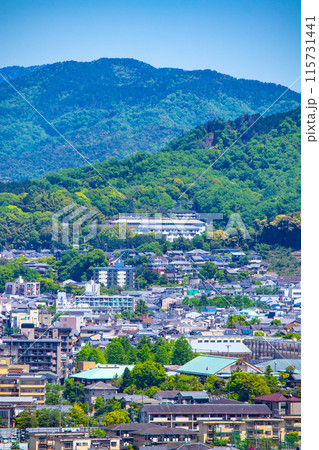 【京都風景】蹴上浄水場からの遠景 【京都風景】蹴上浄水場からの遠景 115731441