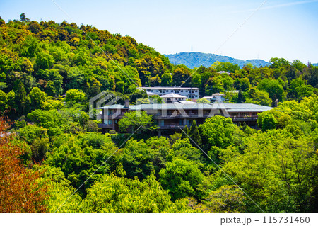 【京都風景】蹴上浄水場からの遠景 【京都風景】蹴上浄水場からの遠景 115731460