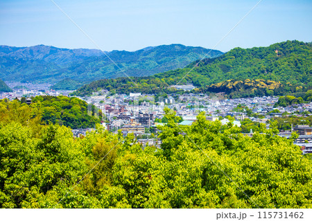 【京都風景】蹴上浄水場からの遠景 【京都風景】蹴上浄水場からの遠景 115731462