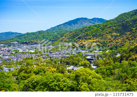 【京都風景】蹴上浄水場からの遠景 【京都風景】蹴上浄水場からの遠景 115731475