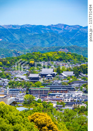 【京都風景】蹴上浄水場からの遠景 115731494