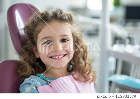 Joyful Pediatric Dentistry Moment 115732374