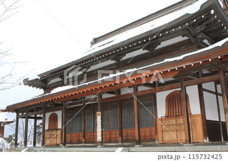 雪の天寧寺(滋賀県彦根市) 雪の天寧寺(滋賀県彦根市) 115732425