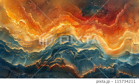 canyon view from above 115734211