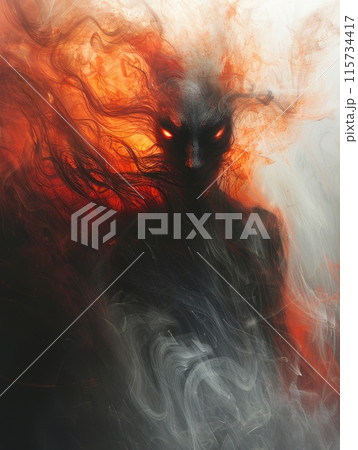 demonic entityのイラスト素材 [115734417] - PIXTA