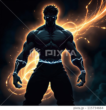 さし絵 立体イラスト 3Dイラスト 115734664