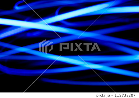 ブルーラインイメージ　(背景素材) 115735207