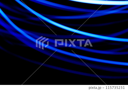 ブルーラインイメージ　(背景素材) 115735231