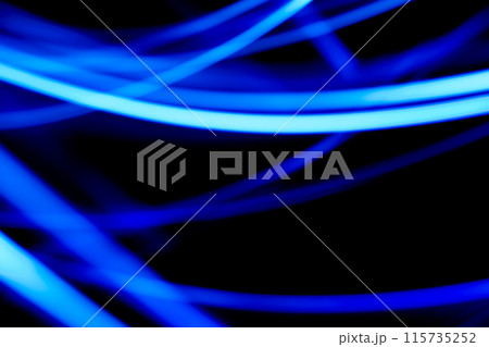 ブルーラインイメージ　(背景素材) 115735252