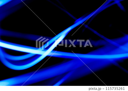 ブルーラインイメージ　(背景素材) 115735261