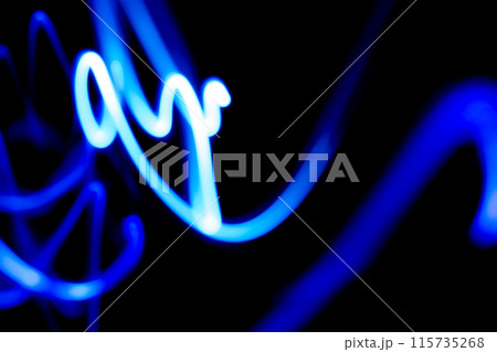 ブルーラインイメージ (背景素材) ブルーラインイメージ (背景素材) 115735268