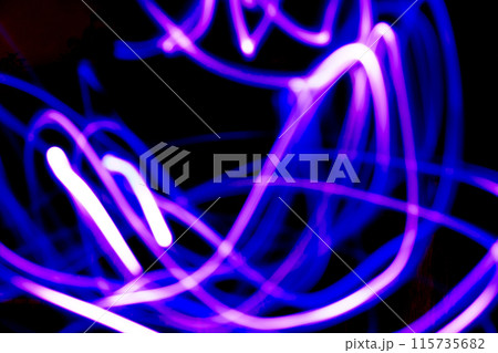 パープルラインイメージ　(背景素材) 115735682