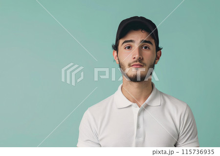 Professional Courier in Polo Shirt 115736935