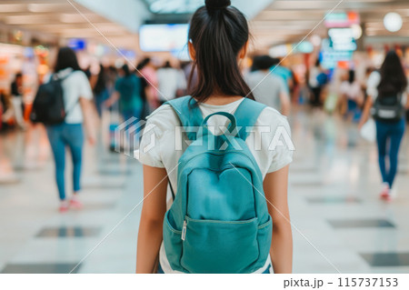 Jet-Set Glamour: Stylish Journey through the Airport 115737153