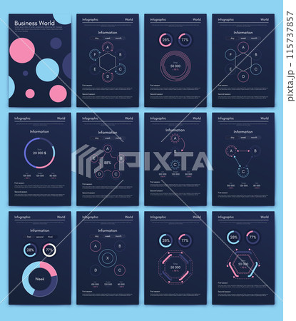 Vector graphics infographics with mobile phone. Template for creating mobile applications, workflow layout, diagram, banner, web design, business reports Vector graphics infographics with mobile phone. Template for creating mobile applications, workflow layout, diagram, banner, web design, business reports 115737857