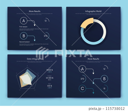 Vector graphics infographics with mobile phone. Template for creating mobile applications, workflow layout, diagram, banner, web design, business reports 115738012