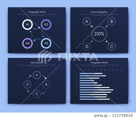 Vector graphics infographics with mobile phone. Template for creating mobile applications, workflow layout, diagram, banner, web design, business reports 115738038