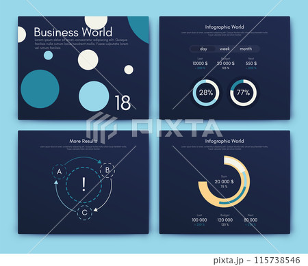 Vector graphics infographics with mobile phone. Template for creating mobile applications, workflow layout, diagram, banner, web design, business reports 115738546