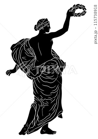Vector Greek women. 115738918