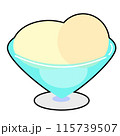 アイスクリーム（わくつき） 115739507