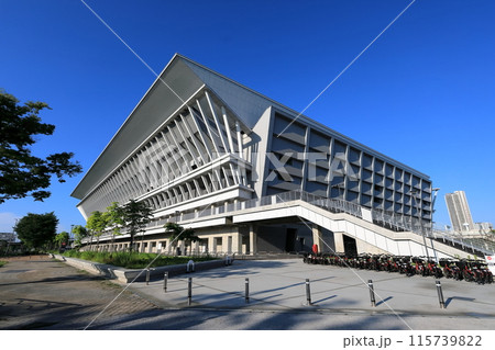 東京アクアティクスセンター(東京都江東区)外観 東京アクアティクスセンター(東京都江東区)外観 115739822