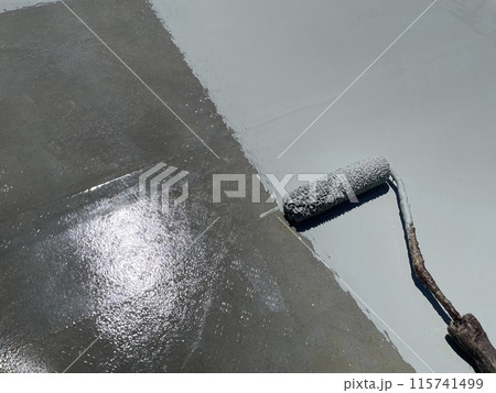 屋上ウレタン防水　施工写真 115741499