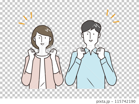 A vibrant couple A vibrant couple 115742190