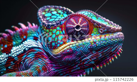 カメレオン 115742226