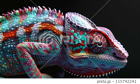 カメレオン 115742241