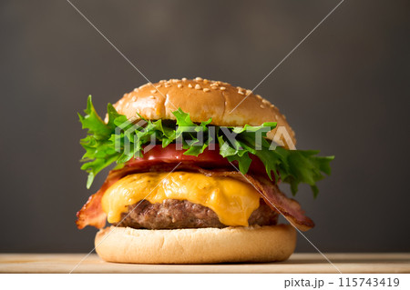 ハンバーガー 115743419