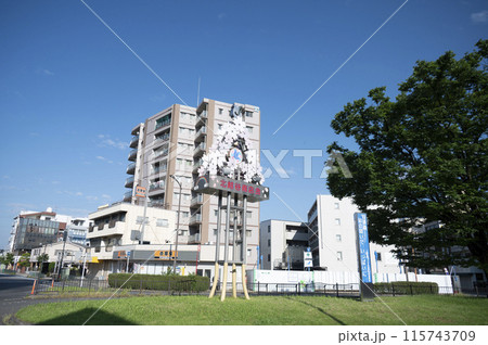 北越谷駅前風景 115743709