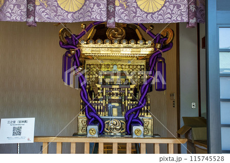 東京都　山王日枝神社　山王祭　三之宮（宮神輿） 115745528