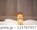 ウェディングドレスを着た女の子 115747457