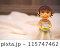 ウェディングドレスを着た女の子 115747462