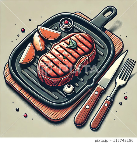 ステーキ 115748186