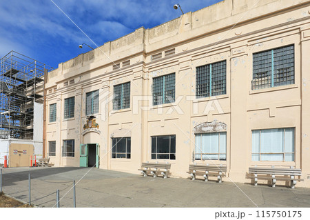 アルカトラズ島旧刑務所、外観　アメリカ合衆国 カリフォルニア州 サンフランシスコ 115750175