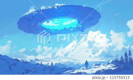 UFO on Earth 115750513