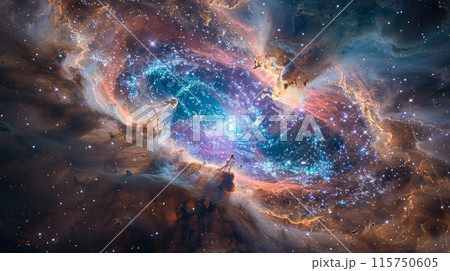 cosmic nebula 115750605