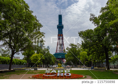 札幌 テレビ塔 さっぽろ大通公園 札幌 テレビ塔 さっぽろ大通公園 115750898