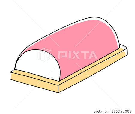 ゆるめシンプルかまぼこ ベタ塗り ゆるめシンプルかまぼこ ベタ塗り 115753005