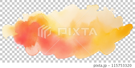 水彩絵の具を塗ったテクスチャ 115753320