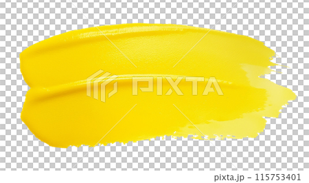 黃色水彩顏料紋理 115753401