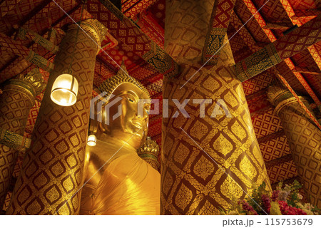 THAILAND AYUTTHAYA WAT PHANAN CHOENG THAILAND AYUTTHAYA WAT PHANAN CHOENG 115753679